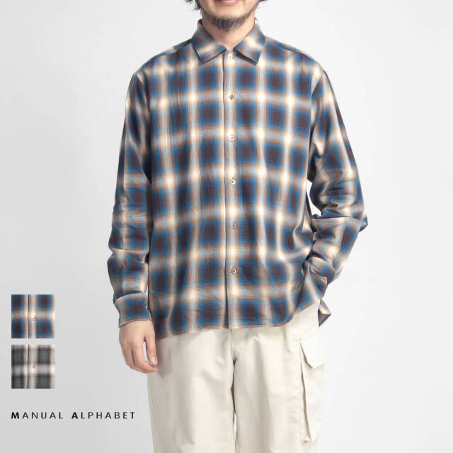 MANUAL ALPHABET マニュアルアルファベット コットンツイル
