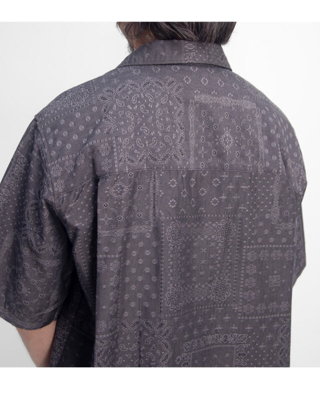 MANUAL ALPHABET マニュアルアルファベット バンダナジャカード総柄 綿