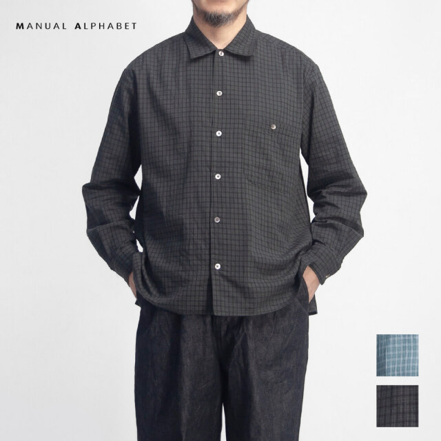 MANUAL ALPHABET マニュアルアルファベット ドビーチェック ワンナップ