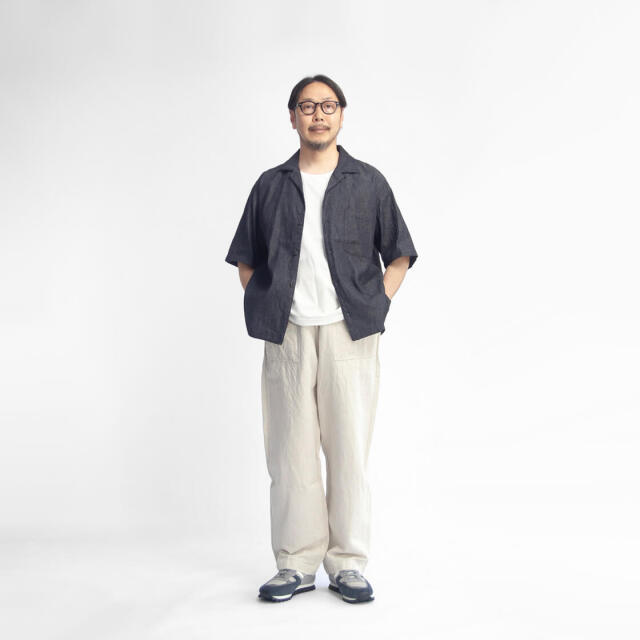 MANUAL ALPHABET マニュアルアルファベット 6オンス綿麻デニム