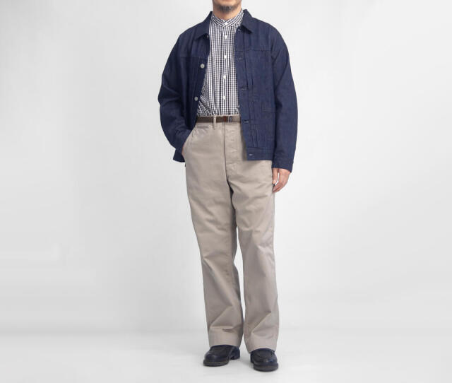 ARAN アラン CHINO-3 ミリタリーチノパンツ 日本製 メンズ