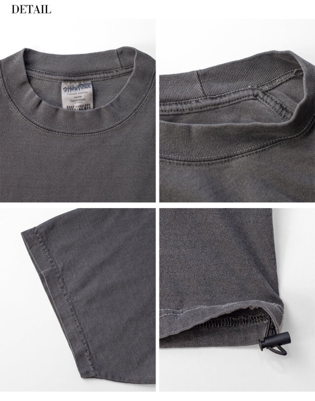 SHAKA WEAR シャカウェア 7.5オンス 裾ドローコード カスタムTシャツ