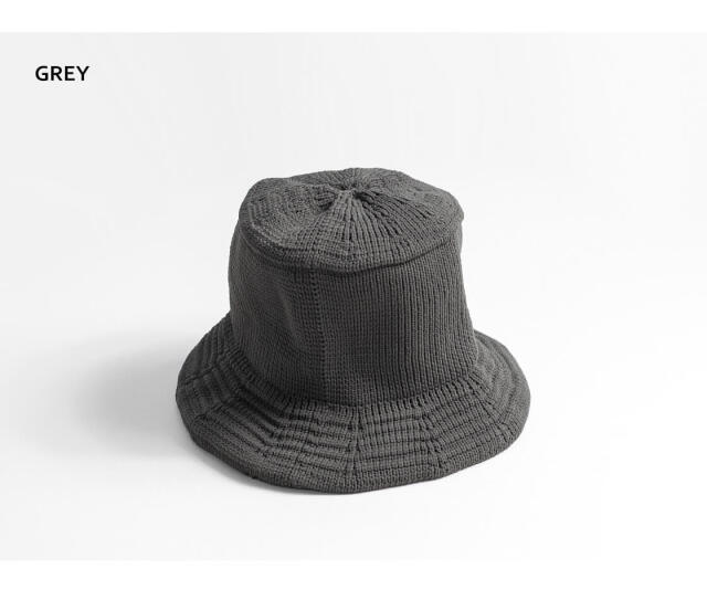 HICOSAKA ヒコサカ ホールガーメント ニットバケットハット 帽子 H306
