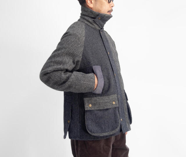 YOUSED ユーズド ヴィンテージハリスツイードカントリージャケット