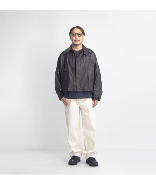 YOUSED ユーズド オールレザー MK-4フライトジャケット 本革 革ジャン