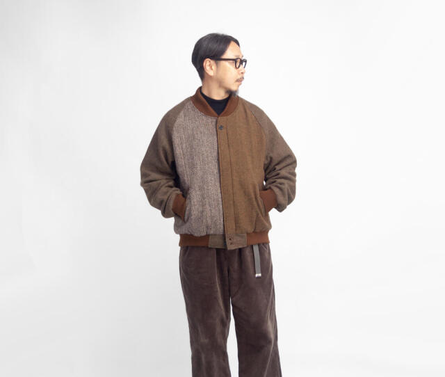 YOUSED ユーズド ヴィンテージハリスツイード ダービージャケット