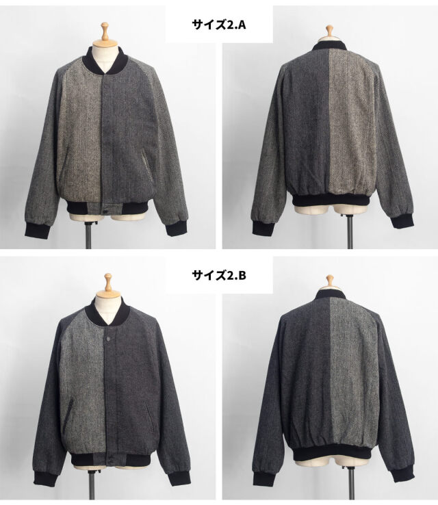 YOUSED ユーズド ヴィンテージハリスツイード ダービージャケット