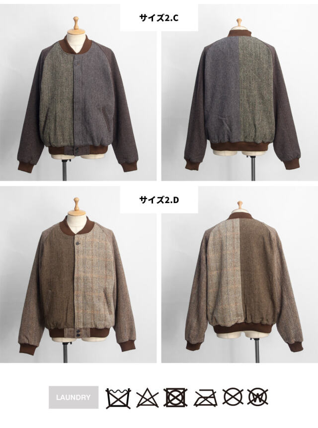 YOUSED ユーズド ヴィンテージハリスツイード ダービージャケット