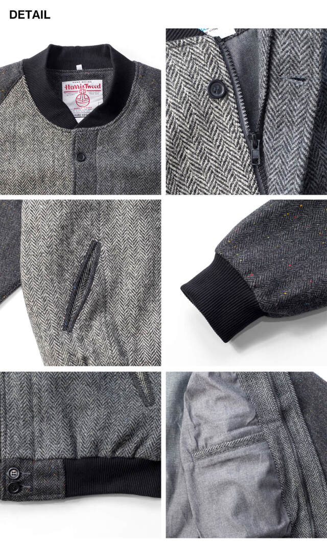 YOUSED ユーズド ヴィンテージハリスツイード ダービージャケット