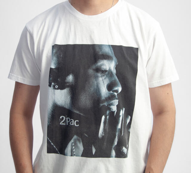 THRIFTY LOOK スリフティールック 2PAC ヴィンテージ加工 プリントT
