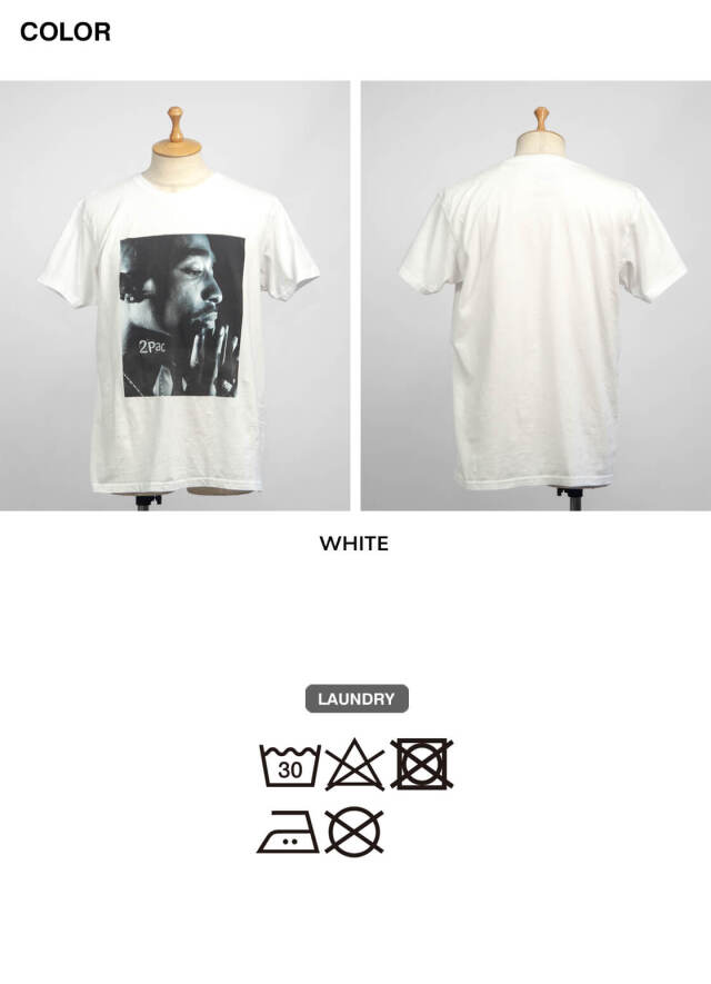 THRIFTY LOOK スリフティールック 2PAC ヴィンテージ加工 プリントT