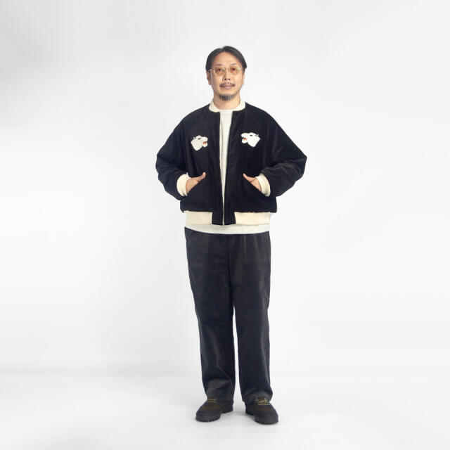 THRIFTY LOOK スリフティールック SONDRESTROM 別珍 リバーシブル 中綿
