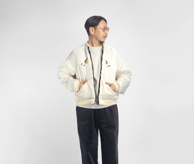 THRIFTY LOOK スリフティールック SONDRESTROM 別珍 リバーシブル 中綿