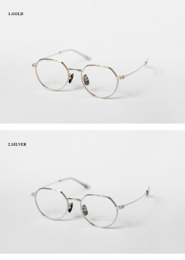 越前國甚六作 チタン クラウンパントフレーム EZ-039 日本製 メガネ 度