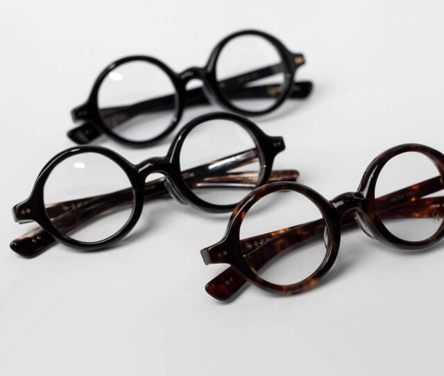 金治郎 ラウンドフレーム セルロイド 10金 MK-039 日本製 鯖江 メガネ