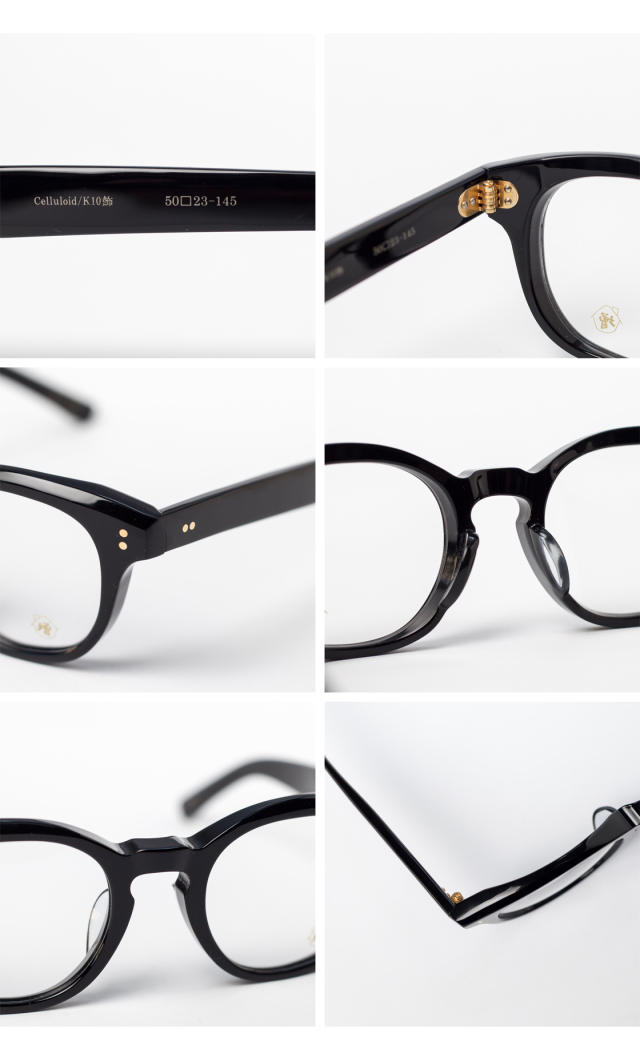 金治郎 ウェリントンフレーム セルロイド 10金 MK-043 日本製 鯖江