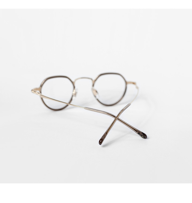 内藤熊八作 コンビネーション ボストンフレーム クラウンパント N-046S