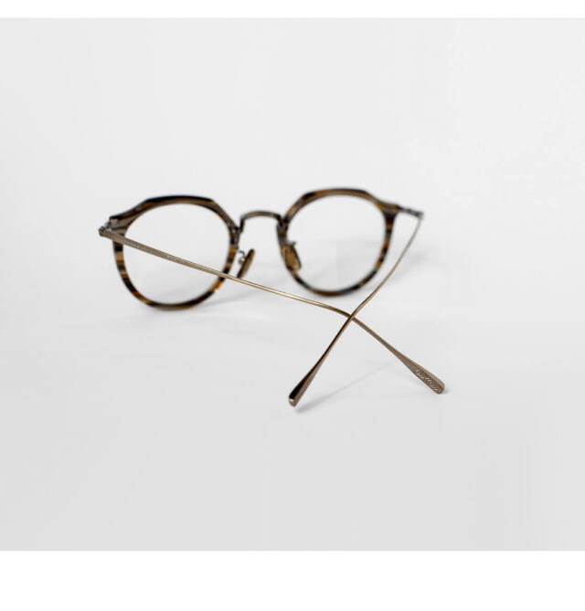 内藤熊八作 ボストンフレーム クラウンパント コンビネーション