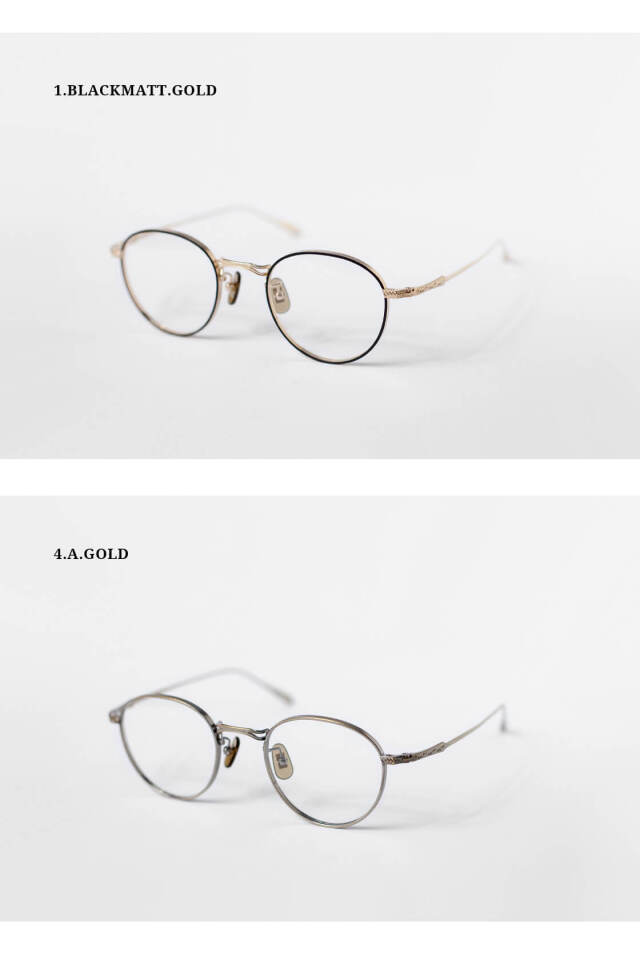 内藤熊八作 ボストンフレーム チタン N-303 日本製 鯖江 メガネ 度付き