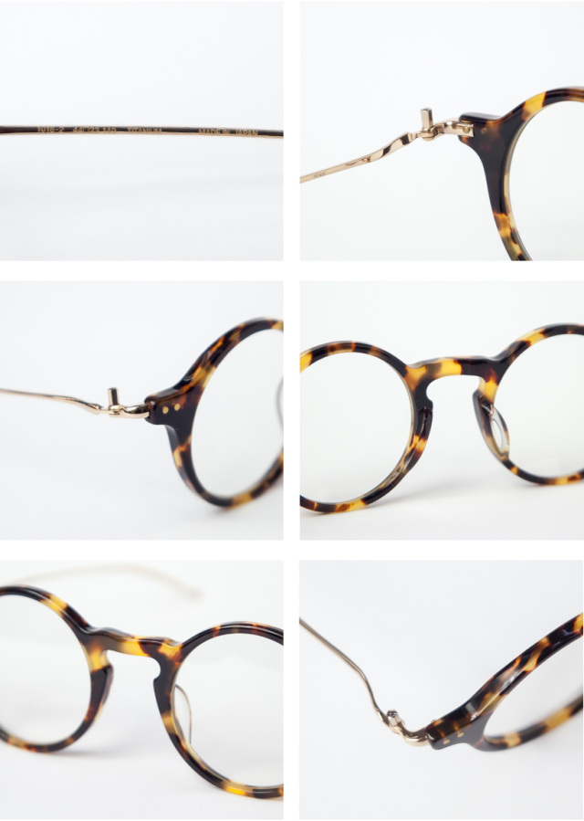 pine パイン 1016 コンビ ラウンドフレーム 丸メガネ 日本製 鯖江