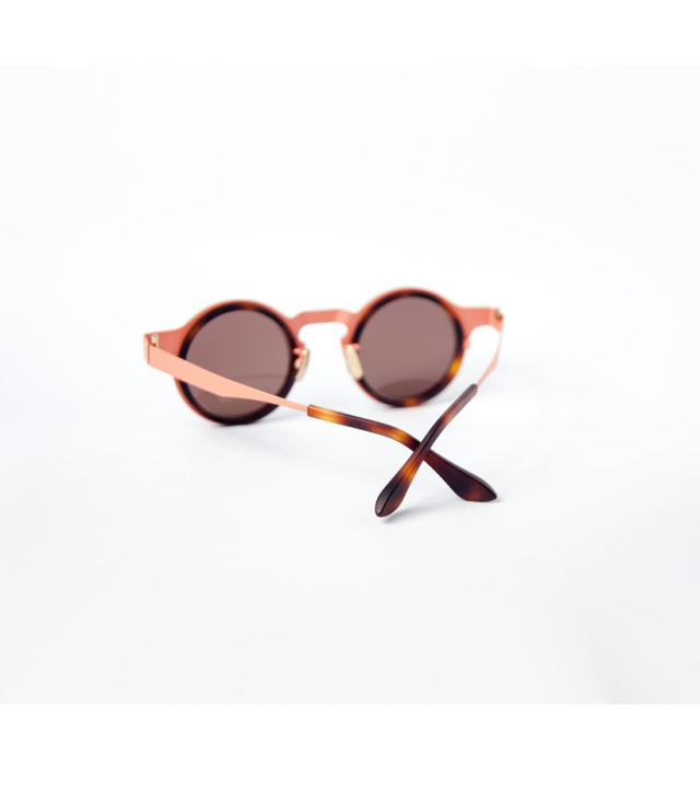 pine パイン 1033SG コンビ ラウンドサングラス 42サイズ 日本製