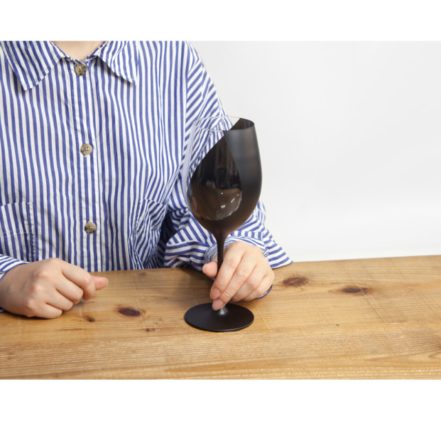 RINTO HOUSE リントハウス ワイングラス ボルドー 柄入り グラス