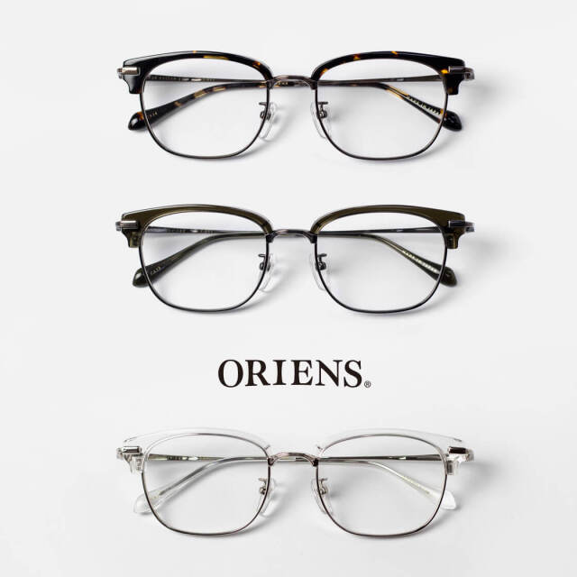 ORIENS オリエンス ウェリントン型 サーモントフレーム コンビ S2215
