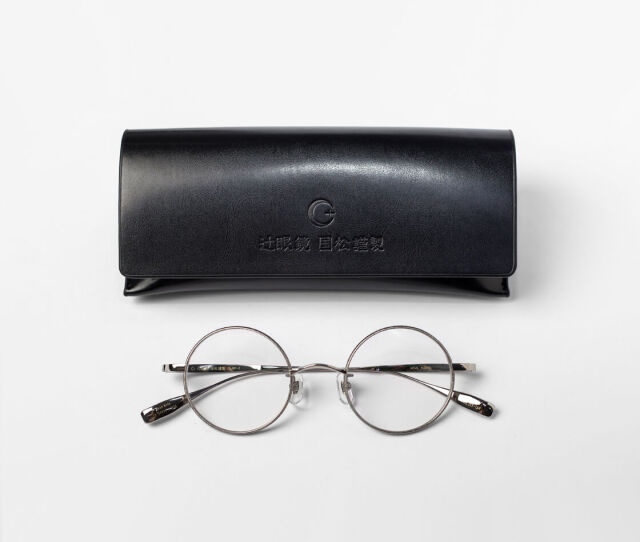 ツネア ダブルヒル用フレーム 辻眼鏡 国松謹製 ラウンドフレーム チタン TJ-001 日本製 鯖江 メガネ