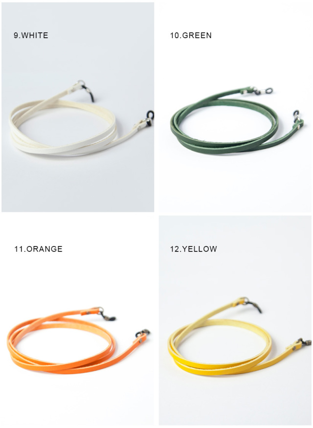 madoroo_n 専用ページ THE ROPE ザ・ロープ グラスコード レザー 牛革 シボ 太丸紐 8