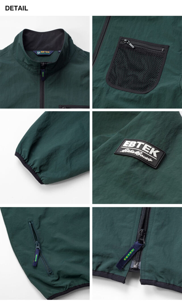 EBTEK イービーテック Eddie Bauer エディーバウアー スタンドカラー