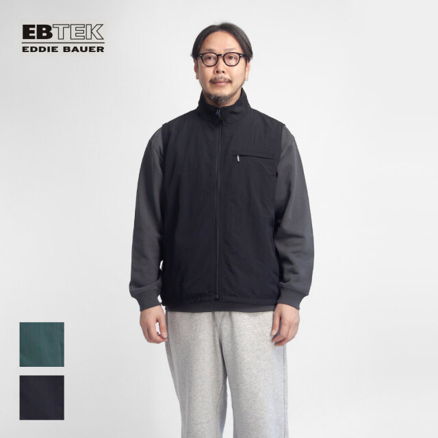 EBTEK イービーテック Eddie Bauer エディーバウアー スタンドカラー
