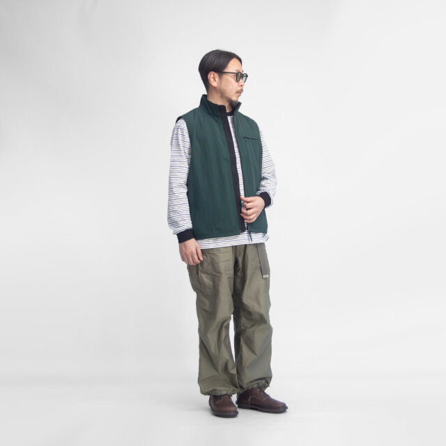 EBTEK イービーテック Eddie Bauer エディーバウアー スタンドカラー