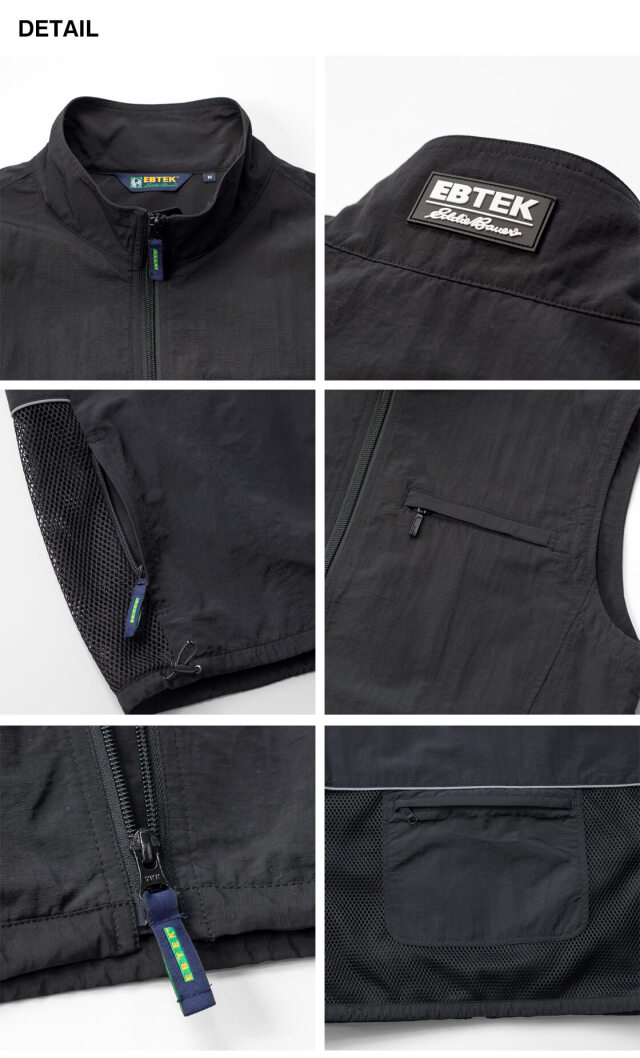 EBTEK イービーテック Eddie Bauer エディーバウアー スタンドカラー
