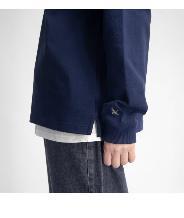 EDDIE BAUER エディーバウアー QUARTER ZIP RUGGER SHIRTS ハーフ