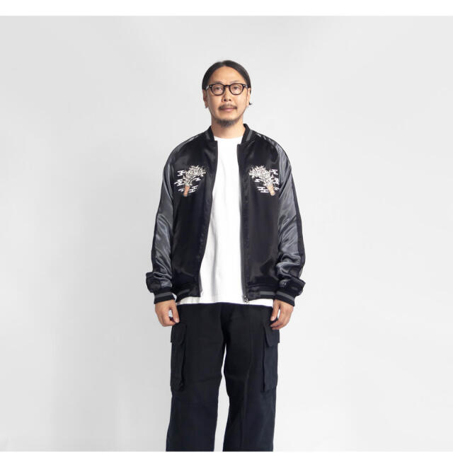 YOIDORE ヨイドレ レーヨンサテン リバーシブル 浮世絵 ビール