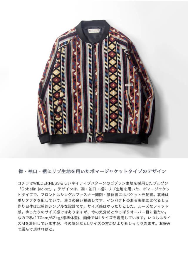 WILDERNESS EXPERIENCE ウィルダネスエクスペリエンス ネイティブ柄