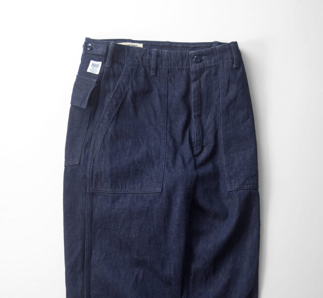 FOB FACTORY FOBファクトリー 888デニム ベイカーパンツ f0541