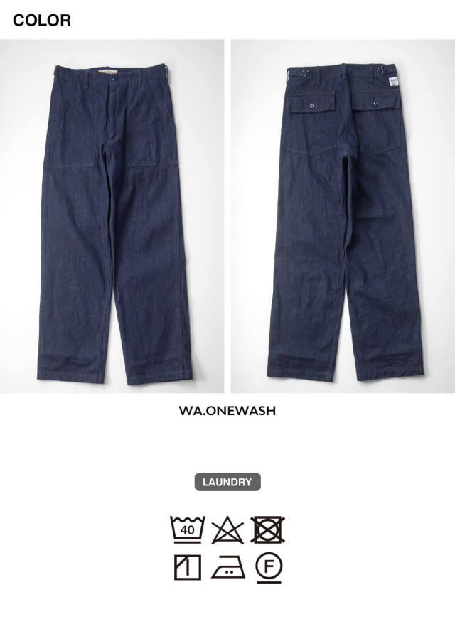 新品✨FOB FACTORY ベイカーパンツ インディゴ M FOB FACTORY FACTORY（FOBファクトリー） F0431 ベイカーパンツ