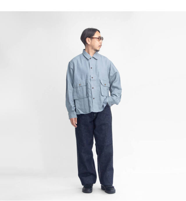 FOB FACTORY FOBファクトリー ヘンプデニム ワークパンツ