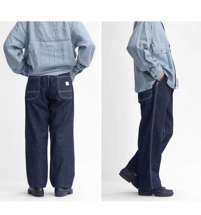 FOB FACTORY FOBファクトリー ヘンプデニム ワークパンツ