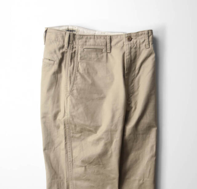 FOB FACTORY 　エフオービーファクトリー　ビッグチノパンツ0546 S FOB FACTORY FOBファクトリー ビッグ チノパンツ ワイドストレート
