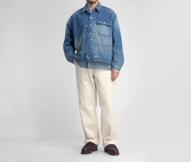 FOB FACTORY FOBファクトリー ビッグ チノパンツ ワイドストレート