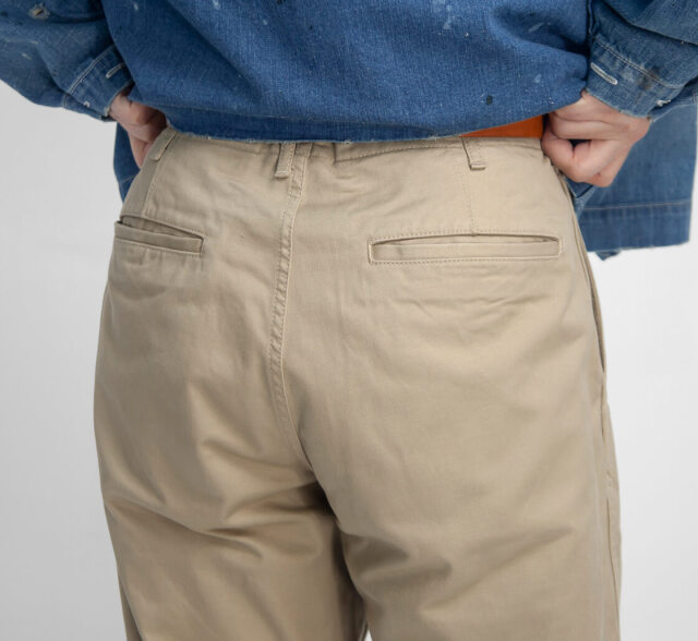 チノ エクストララージ（XLARGE）（メンズ）PANELED ワイド チノパンツ