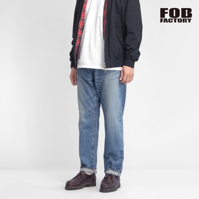 FOB FACTORY/スリムテーパードファティーグパンツ/オリーブ/Lサイズ FOB FACTORY/スリムテーパードファティーグパンツ/オリーブ/L