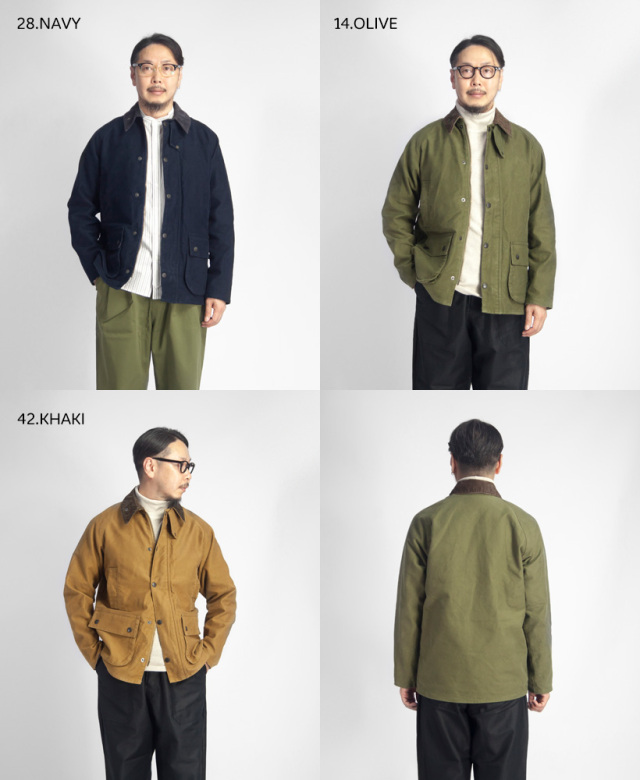 FOB FACTORY FOBファクトリー ライディングジャケット モールスキン  