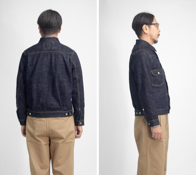 FOB FACTORY FOBファクトリー G3 セルビッチデニムジャケット 2nd G
