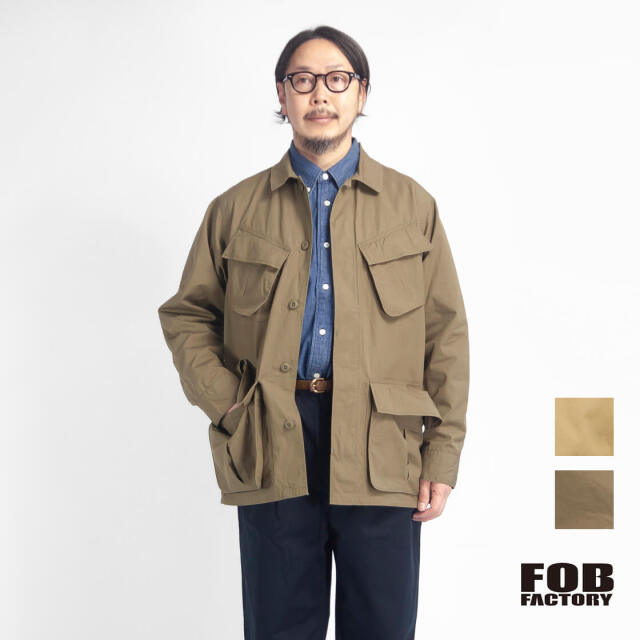FOB FACTORY FOBファクトリー コットンポプリン ジャングル 