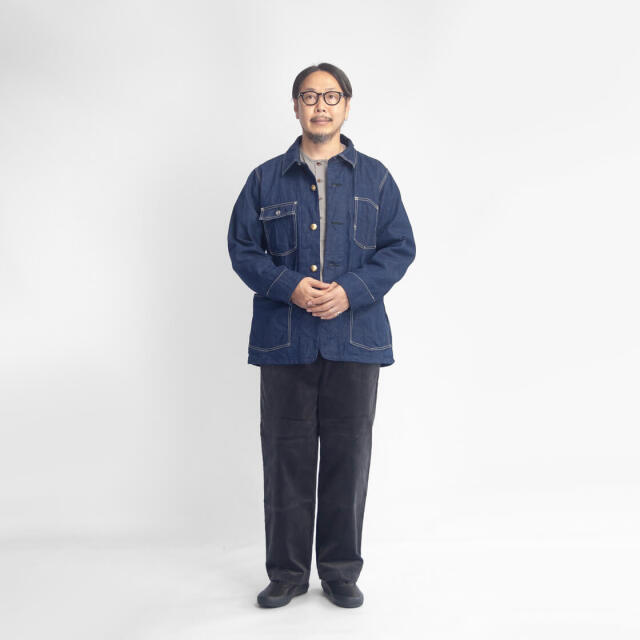FOB FACTORY FOBファクトリー デニムチョアジャケット カバーオール