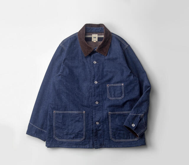 FOB FACTORY FOBファクトリー ブランケットライナー デニムチョア