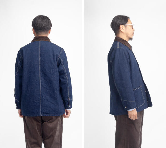 FOB FACTORY FOBファクトリー ブランケットライナー デニムチョア